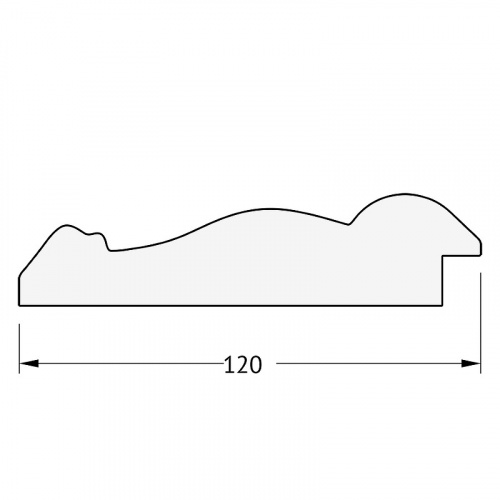 картинка Зеркало Evoform Exclusive-G 127х102 BY 4385 с гравировкой в багетной раме - Состаренное серебро с орнаментом 120 мм от магазина Сантехстрой