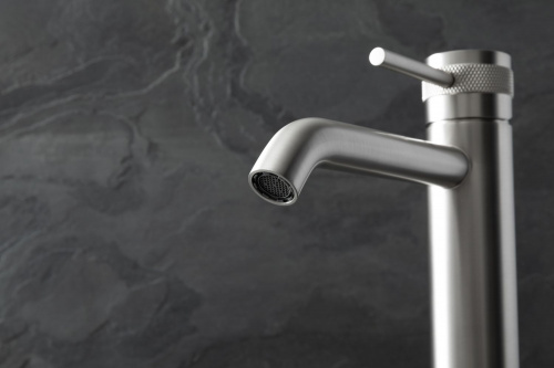 картинка Смеситель для раковины Allen Brau Priority 5.31A02-BN никель браш от магазина Сантехстрой