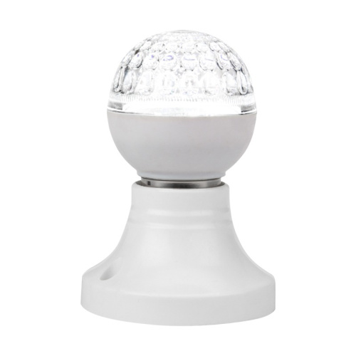 картинка Лампа шар e27 9 LED Ø50мм белая от магазина Сантехстрой