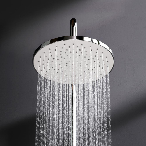 картинка F0785A600 X-Joy, душ.система: см-ль-полка д/душа, душ.штанга, верхн. душ 220мм, ручн душ, хром от магазина Сантехстрой