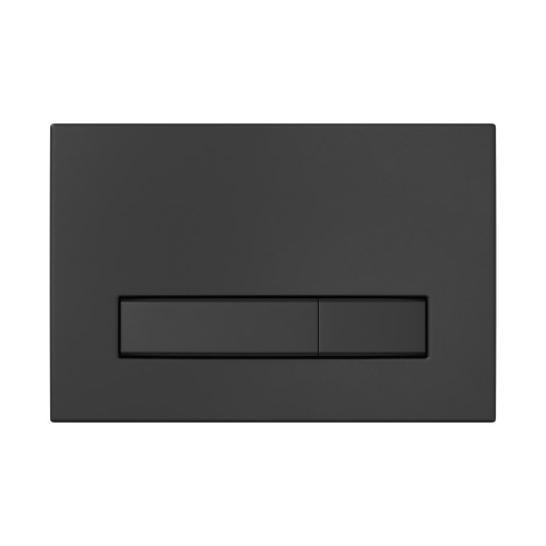 картинка Комплект BERGES: инсталляция АТОМ Line кнопка черная Soft Touch, унитаз OKUS Rimless 49 см, сиденье дюропласт микролифт, быстросъём от магазина Сантехстрой