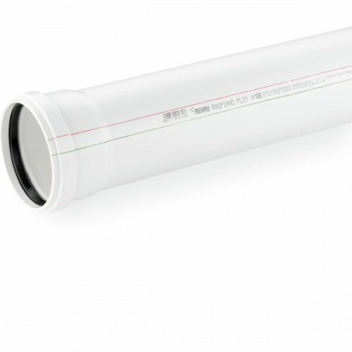 картинка Труба, RAUPIANO, Ø-75, длина, мм-150, PP (полипропилен) (аналог 1120174003, 11201741004) от магазина Сантехстрой