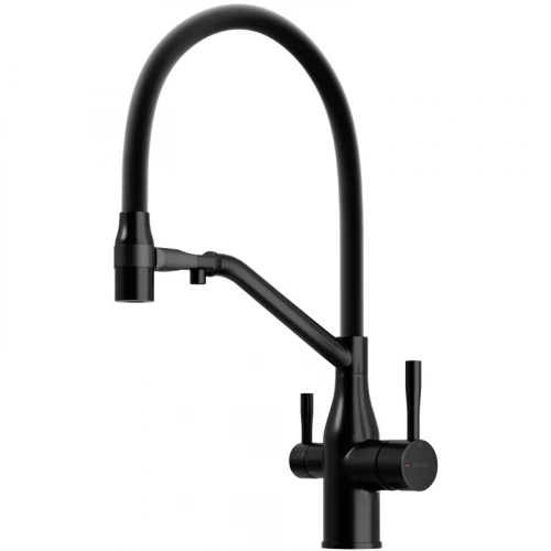 картинка Смеситель для кухни с подключением к фильтру Sancos Orta SC4008MB от магазина Сантехстрой