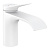 картинка HANSGROHE VIVENIS Смеситель для раковины на 1 отверстие, однорычажный, высота излива 80 мм., с донным клапаном, цвет белый матовый от магазина Сантехстрой