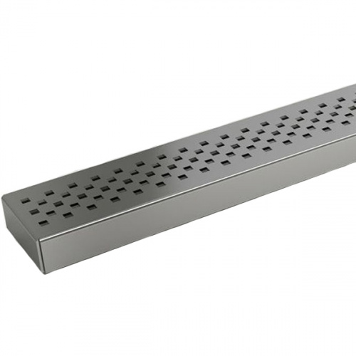 картинка Решетка для душевого лотка PlastBrno Klasik SZL081L Хром от магазина Сантехстрой