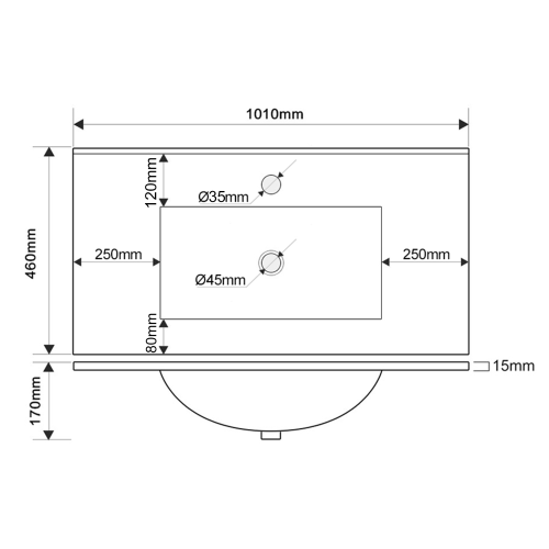 картинка Раковина накладная Oliveeka S100 белая от магазина Сантехстрой