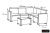 картинка Bica, Италия Комплект мебели NEBRASKA CORNER Set (углов. диван, столик), белый от магазина Сантехстрой