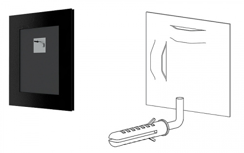 картинка Зеркало Evoform Definite 49х39 BY 1346 в багетной раме - Сухой тростник 51 мм от магазина Сантехстрой