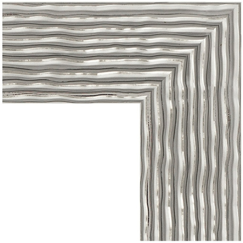 картинка Зеркало Evoform Definite 140х80 BY 3313 в багетной раме - Волна хром 90 мм от магазина Сантехстрой