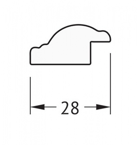 картинка Зеркало Evoform Definite 68х68 BY 0658 в багетной раме - Витой махагон 28 мм от магазина Сантехстрой