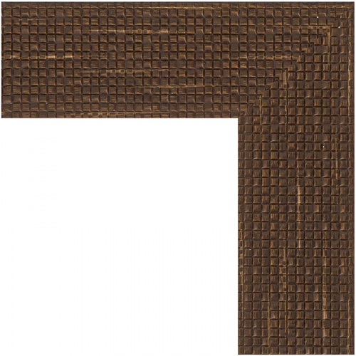 картинка Зеркало Evoform Definite 76х76 BY 3241 в багетной раме - Мозаика античная медь 70 мм от магазина Сантехстрой