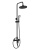картинка OneLife P01-911b душевая система с смесителем для ванны/душа, черный от магазина Сантехстрой