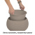 картинка Кашпо для цветов Prosperplast Splofy Bowl 9л, мокко от магазина Сантехстрой