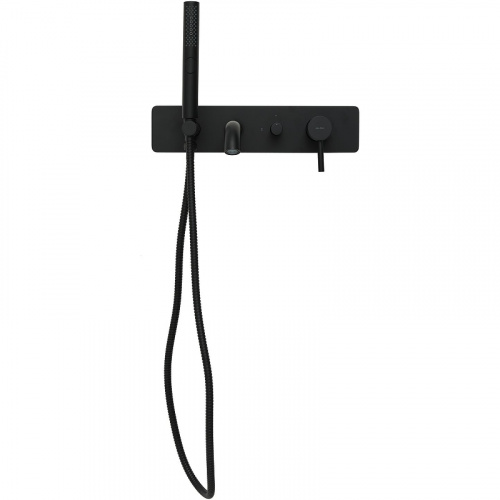 фото смеситель для ванны allen brau 5.31006-31 черный