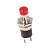 картинка Выключатель-кнопка металл 220V 2А (2с) OFF-(ON) Ø7.2 красная Micro (RWD-301, PBS-10B) REXANT от магазина Сантехстрой