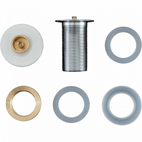 картинка Донный клапан Aquanet 330951 click-clack Белый матовый от магазина Сантехстрой