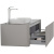 картинка Комплект мебели для ванной Black&White Universe U915.1200 L 120 L 9151200L подвесной Glossy light grey от магазина Сантехстрой