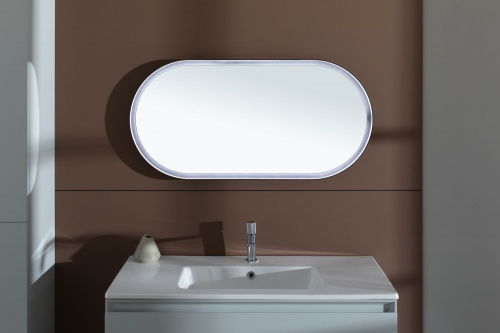 картинка Зеркало Allen Brau 500х1000 1.21016.bl Черное от магазина Сантехстрой