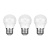 картинка Лампа светодиодная REXANT Шарик (GL) 11.5 Вт E27 1093 Лм 4000 K нейтральный свет (3 шт. /уп. ) от магазина Сантехстрой