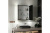 картинка Зеркало-шкаф Reflection Black led 760x850 RF2002BL от магазина Сантехстрой
