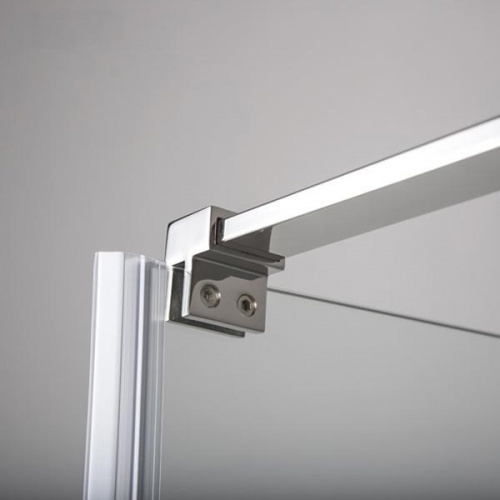 картинка Душевой уголок Aquanet Beta NWD1231 140x80 L 185424 профиль Хром стекло прозрачное от магазина Сантехстрой