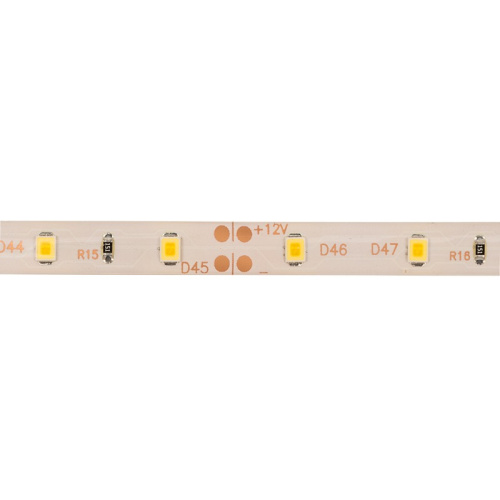 картинка LED лента 5м силикон,  8 мм,  IP65, SMD 2835, 60 LED/m,  12 V,  цвет свечения теплый белый LAMPER от магазина Сантехстрой
