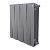 картинка Радиатор Royal Thermo PianoForte 500 Silver Satin VDR80 - 8 секц. от магазина Сантехстрой