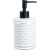 картинка Дозатор жидкого мыла Fixsen Star FX-610-1 Белый от магазина Сантехстрой