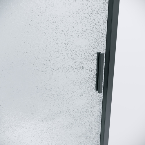 картинка Душевое ограждение Grossman Style 100.K33.05.120.21.02- 200.K33.05.80.21.02 (120х80х195) раздвижная(левая),черный матовый,стекло шиншилла,2 места от магазина Сантехстрой