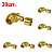 картинка Угольник-переходник Gummel НР1/2"-20 с наружной резьбой, 6 бар (30 шт.) от магазина Сантехстрой