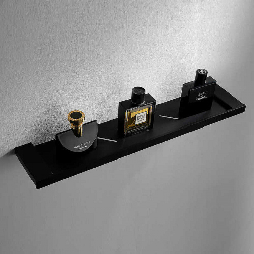 картинка Полка корзина Orans P-7202 7202000 Черная матовая от магазина Сантехстрой