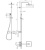 картинка Душевая система Bossini Cosmo хром (L10174.030) от магазина Сантехстрой