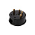 картинка Вилка ВШ для электрической плиты 32 А,  380 В,  3Р+РЕ (ОУ) черная REXANT от магазина Сантехстрой