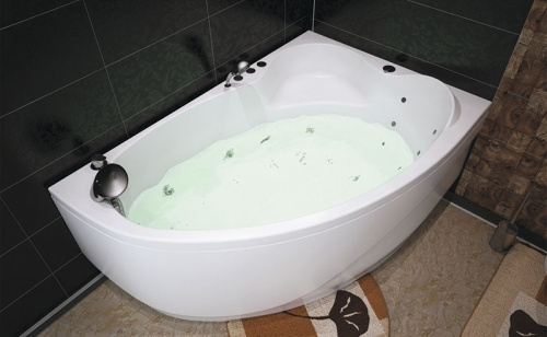 картинка Акриловая ванна Aquanet Mayorca 150x100 R 204009 без гидромассажа от магазина Сантехстрой