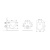 картинка Комплект BERGES: инсталляция NOVUM кнопка L3 хром глянец, унитаз OKUS Rimless 49 см, сиденье дюропласт микролифт, быстросъём от магазина Сантехстрой