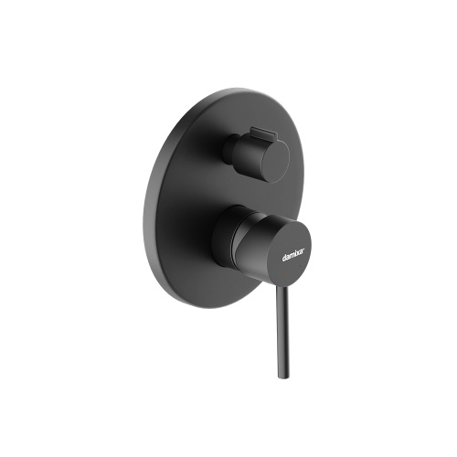 картинка 936510300 Scandinavian Pure встраиваемая душевая система  с ванно-душевым смесителем и изливом, чёрн от магазина Сантехстрой