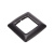 картинка DEA Рамка 1-я горизонтальная Черный Металлик KRANZ от магазина Сантехстрой