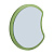 картинка Laufen FLORAKIDS зеркало 328x21x375 мм, «туловище гусеницы», зеленый от магазина Сантехстрой