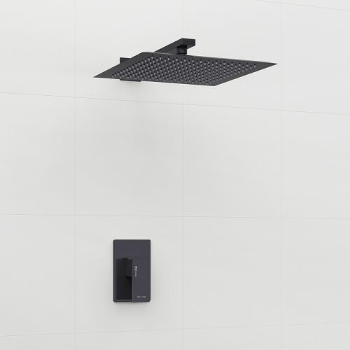 картинка Душевая система WasserKRAFT A20219 Черная матовая от магазина Сантехстрой