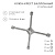 картинка Ключ-крест баллонный 17х19х21х22мм,  усиленный,  толщина 16мм REXANT от магазина Сантехстрой