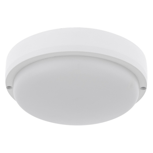 картинка Светильник ЖКХ LED пылевлагозащищенный круг IP65 12Вт 1000Лм 6500K с микроволновым датчиком движения,  дежурный свет REXANT от магазина Сантехстрой