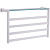 картинка Электрический полотенцесушитель Black&White Universe N-333W 58х35 333WN с полкой Белый матовый от магазина Сантехстрой