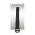 картинка Гладилка нержавеющая 130х270 мм,  зуб 4х4 мм,  пластиковая ручка REXANT от магазина Сантехстрой