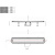 картинка Душевой лоток BETTOSERB Confluo Premium Line 950 13100007 с двухсторонней решеткой Хром матовый / полая под плитку от магазина Сантехстрой