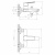 картинка Смеситель для ванны DECOROOM DR22 (DR22036) от магазина Сантехстрой