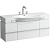 картинка LAUFEN Palace Тумба подвесная1195x425x375 мм для раковин 8.1170.4, 8.1270.4, 2 ящика, 2 дверцы, белый матовый от магазина Сантехстрой