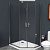 картинка Душевой уголок BelBagno Uno 100х80 UNO-195-PH-2-100/80-C-Cr профиль Хром стекло прозрачное от магазина Сантехстрой