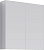 картинка Зеркальный шкаф 70x70 см белый глянец Aqwella MC.04.07 от магазина Сантехстрой