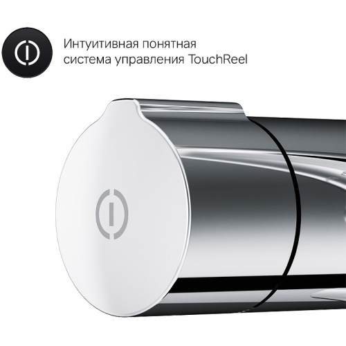 картинка F0H85A500 X-Joy, TouchReel гигиенический набор для скрытого монтажа со смесителем д/душа, хром, шт. от магазина Сантехстрой