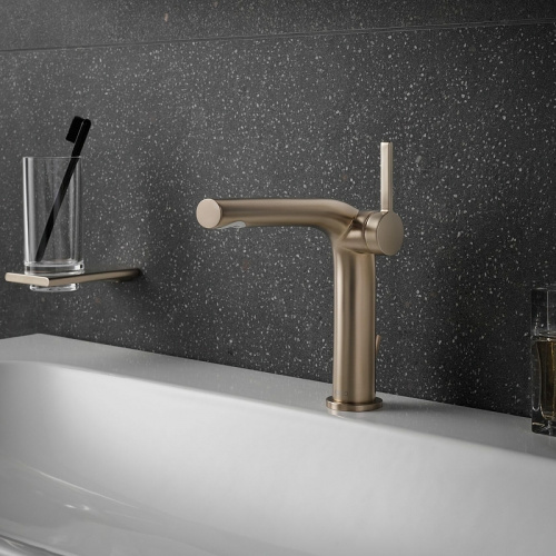 картинка Стакан для зубных щеток Keuco Edition 400 11550 039000 Бронза шлифованная от магазина Сантехстрой